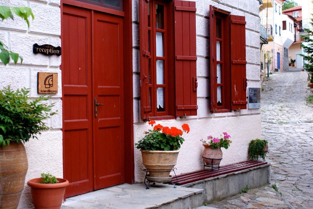 House Mitsiou Traditional Inn Arnaia Zewnętrze zdjęcie